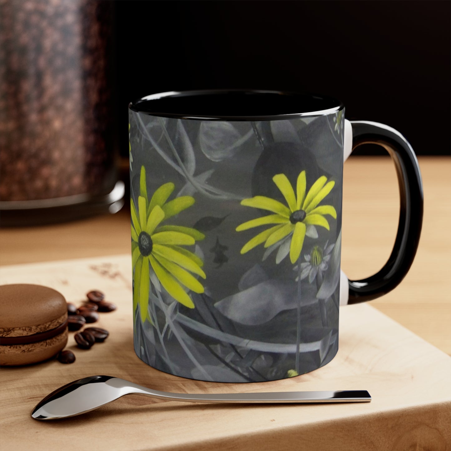 Le Daisy Accent Coffee Mug, 11oz