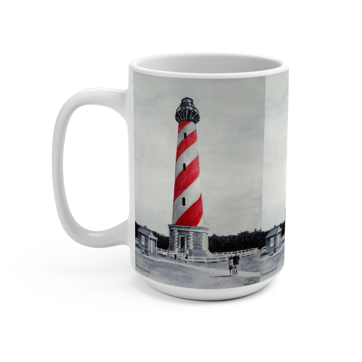 Hatteras Lighthouse Surreal Mug 15oz