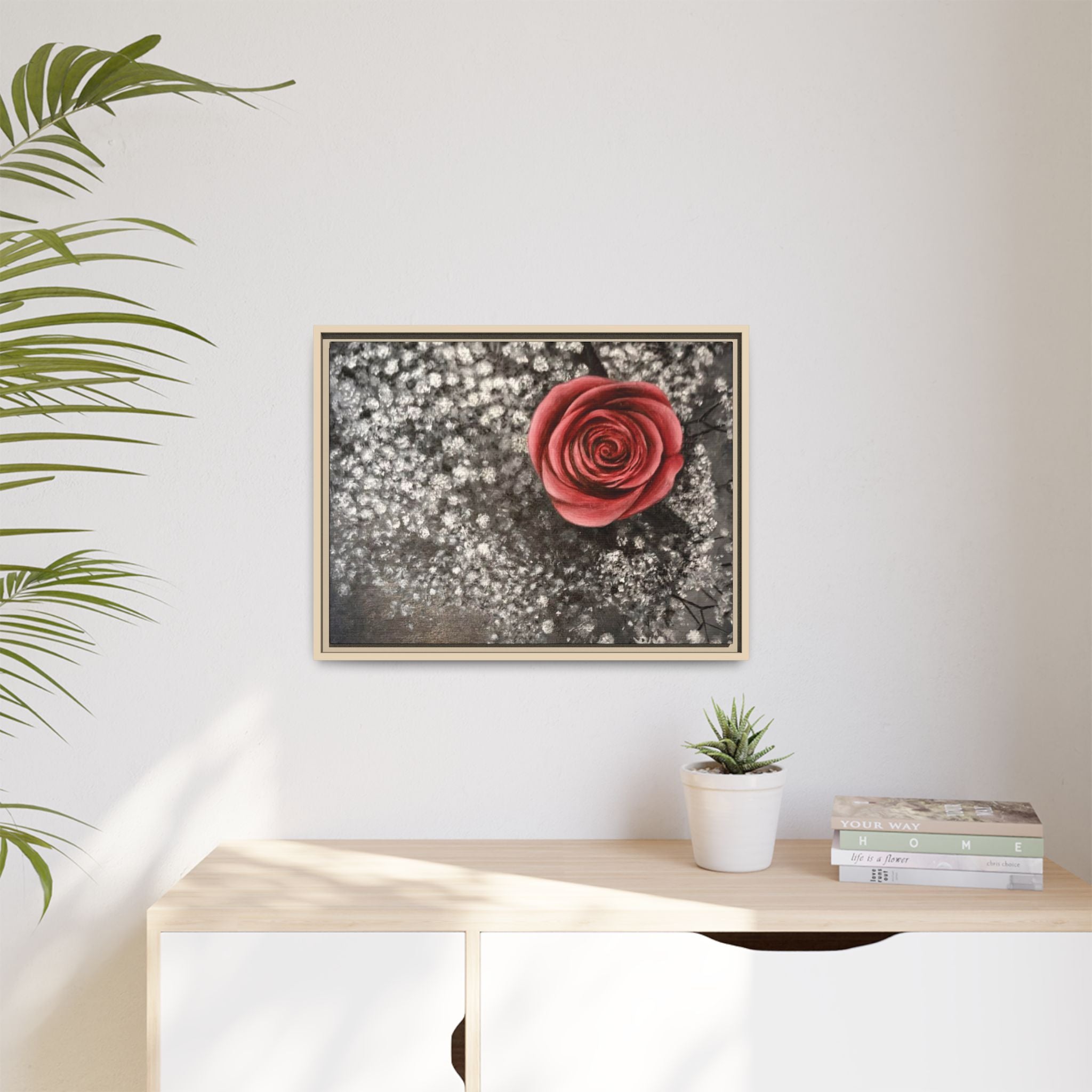 Artist Rose Wall Print