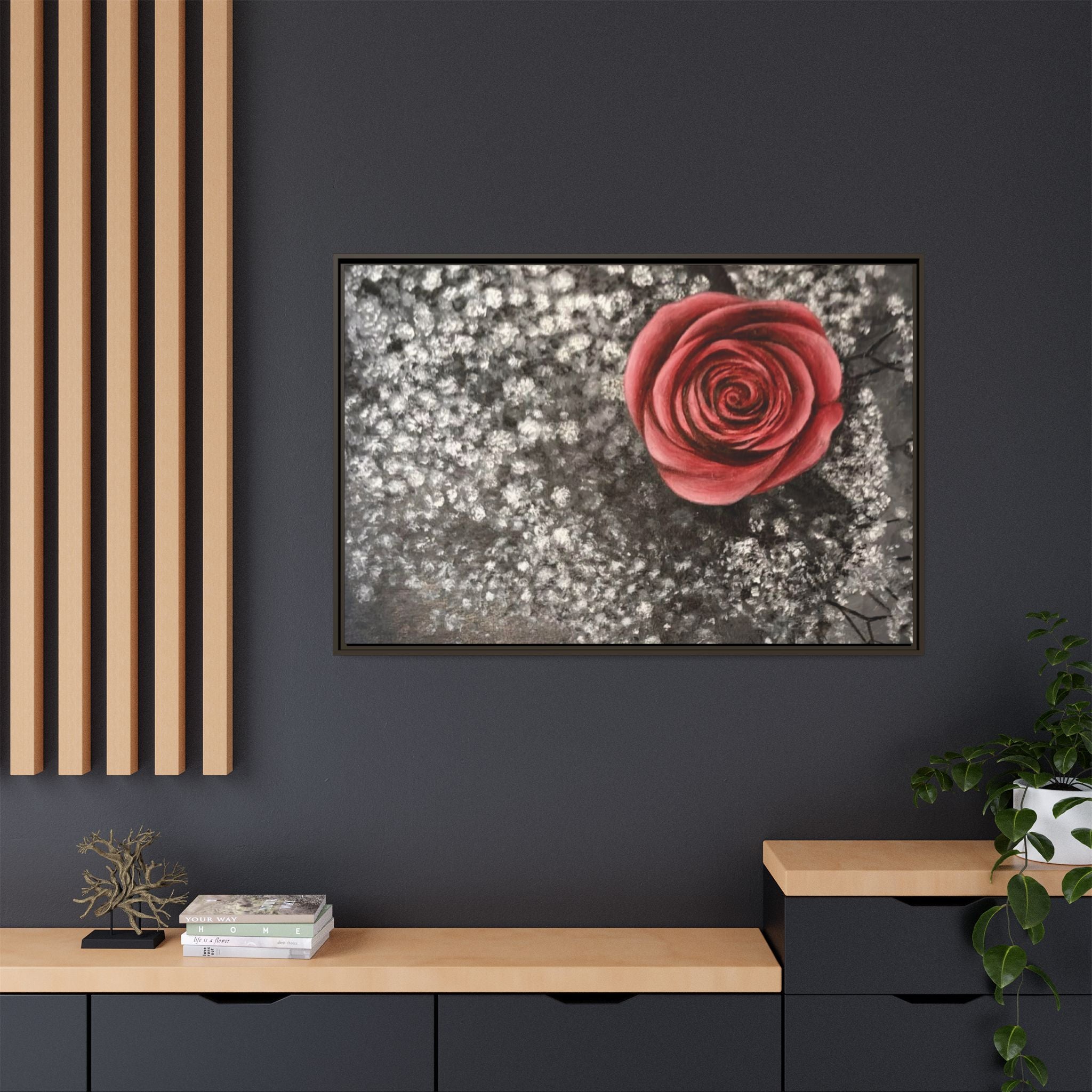 Artist Rose Wall Print