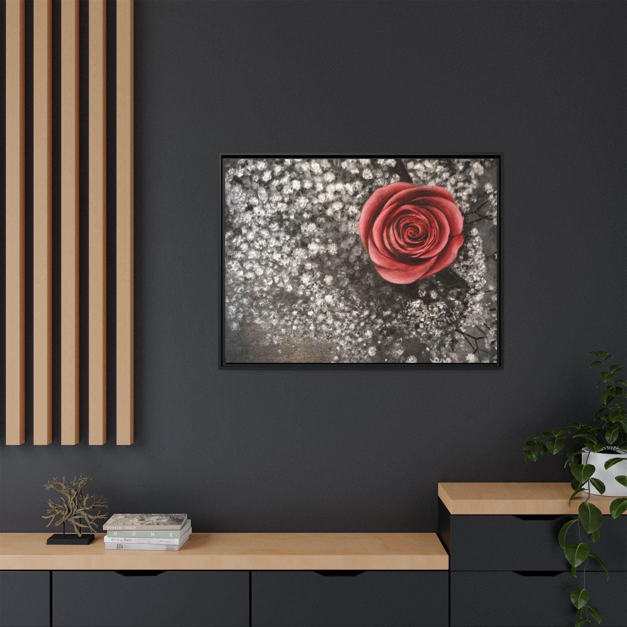 Artist Rose Wall Print