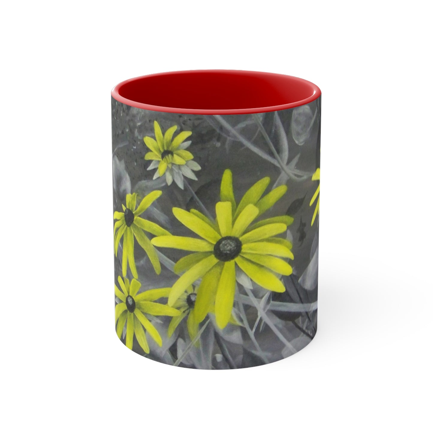 Le Daisy Accent Coffee Mug, 11oz