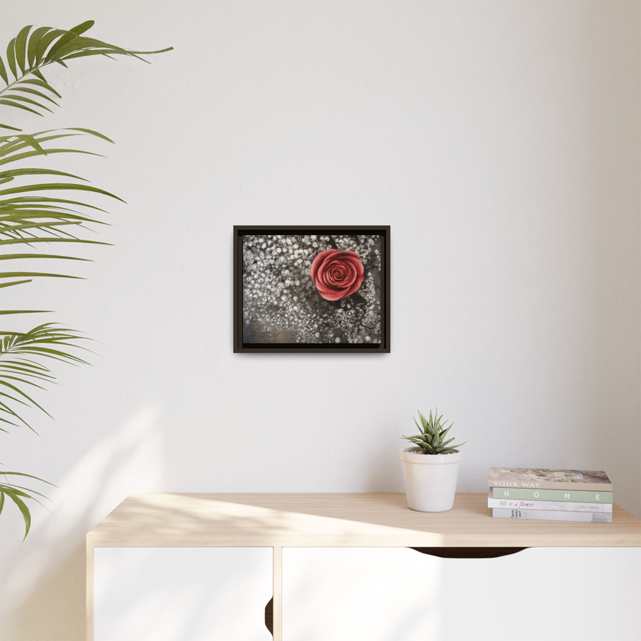Artist Rose Wall Print