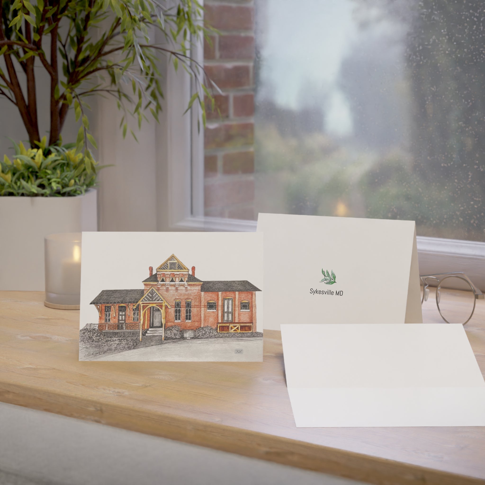 Sykesville Station Greeting Cards (1, 10, 30, and 50pcs)