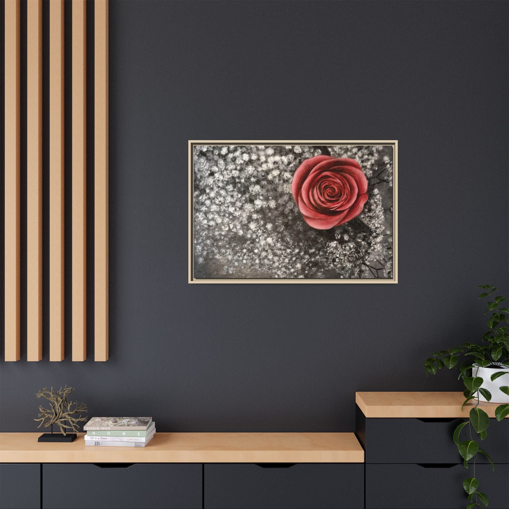 Artist Rose Wall Print