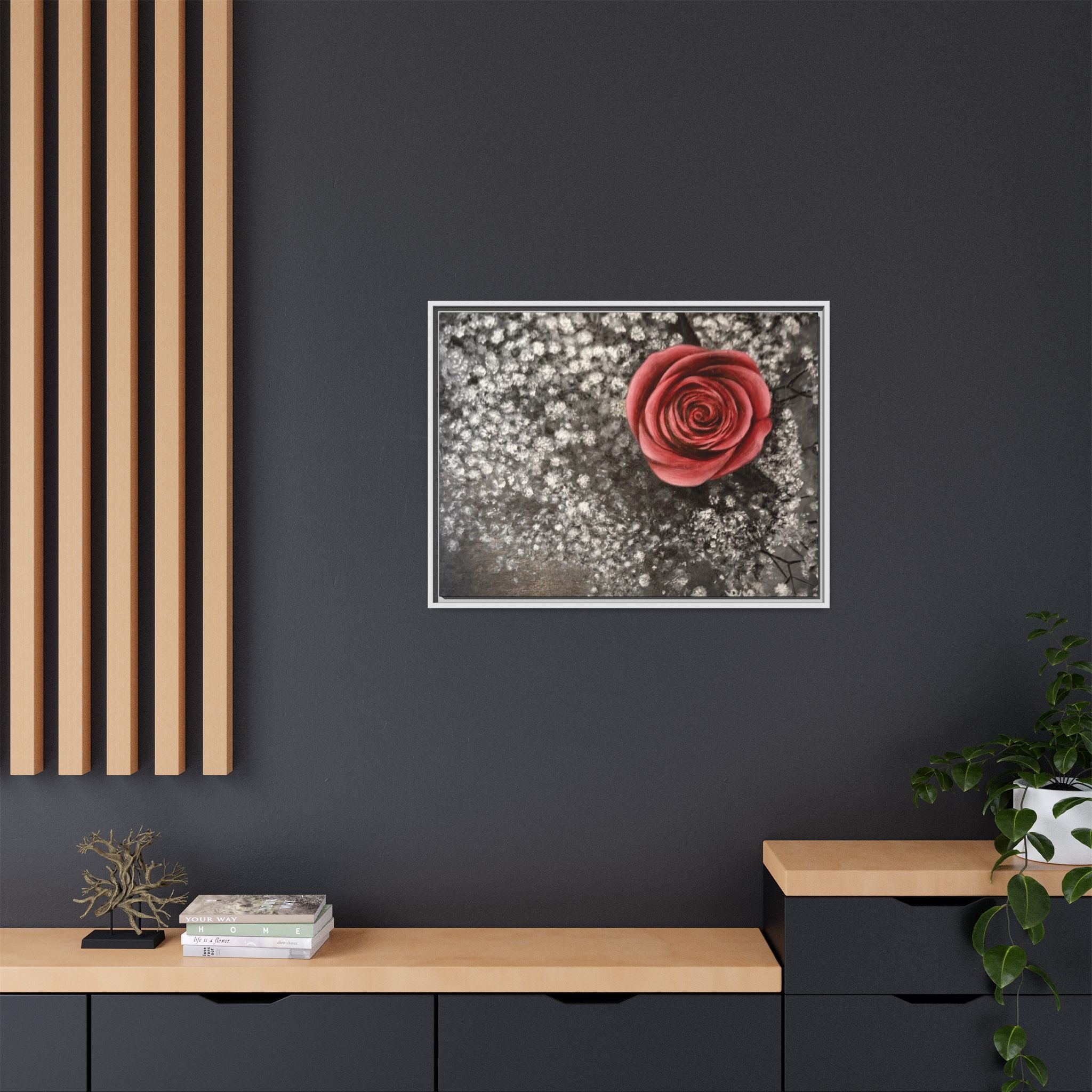 Artist Rose Wall Print