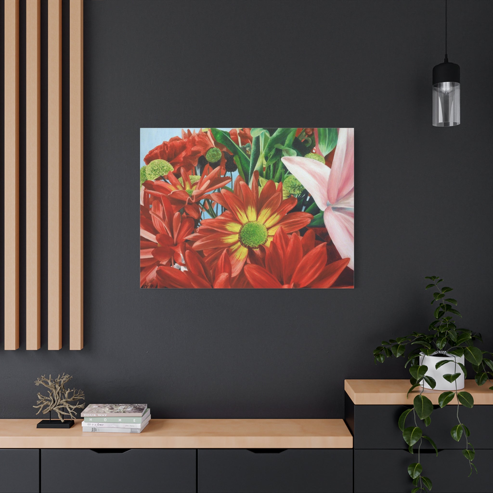 "Bunch of Flowers" Wall Art