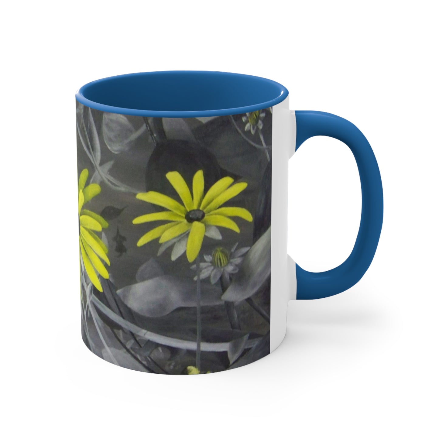 Le Daisy Accent Coffee Mug, 11oz