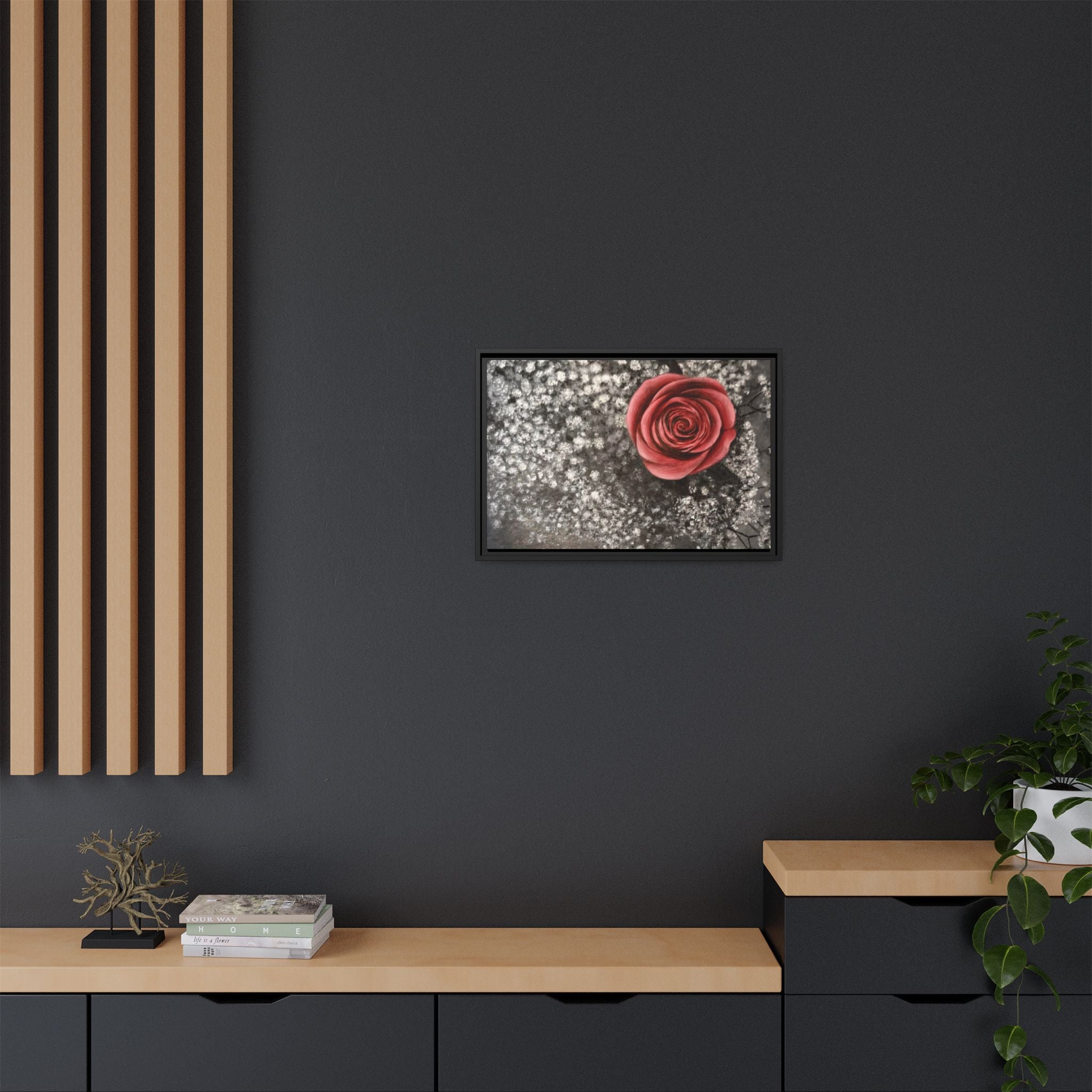 Artist Rose Wall Print