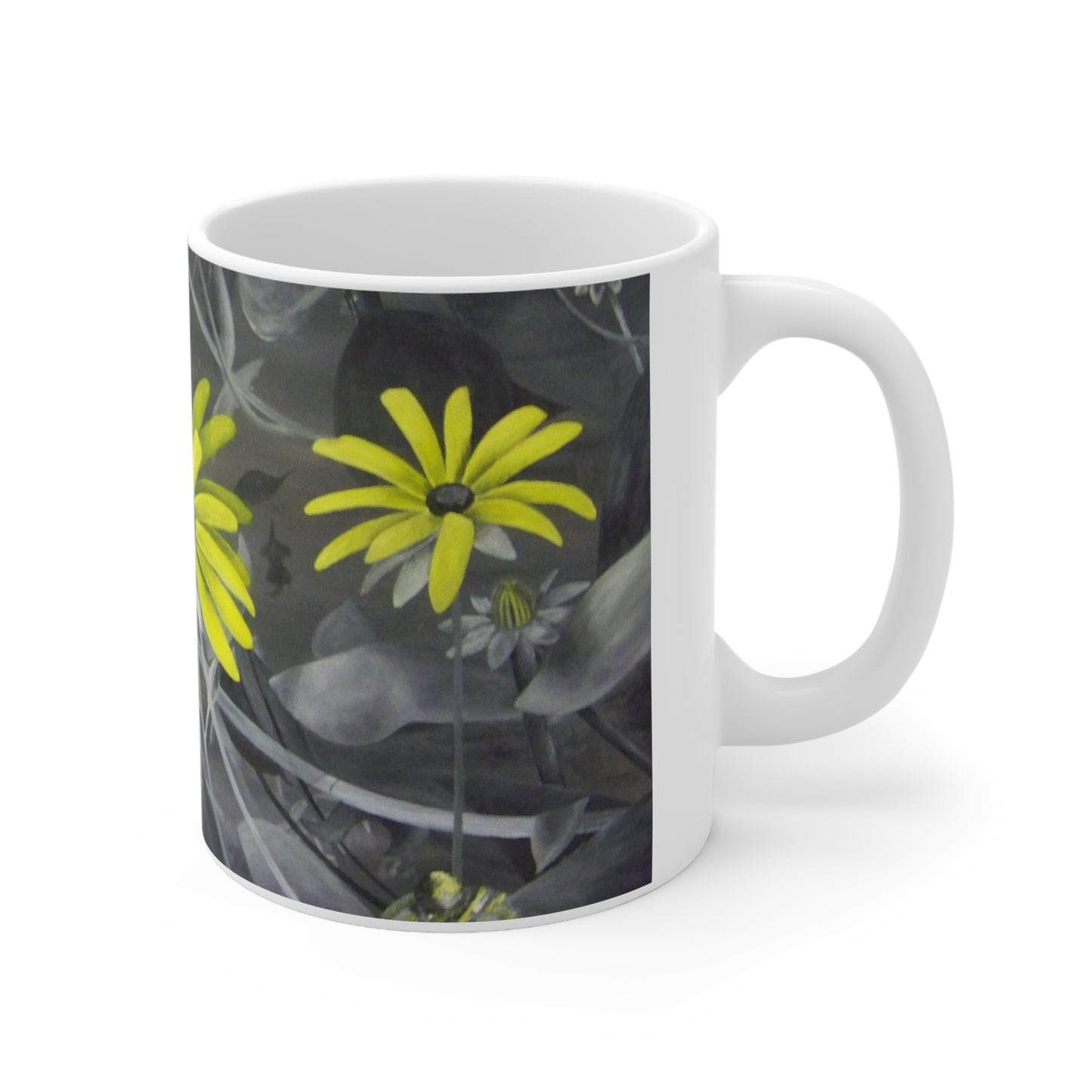 Le Daisy Ceramic Mug 11oz