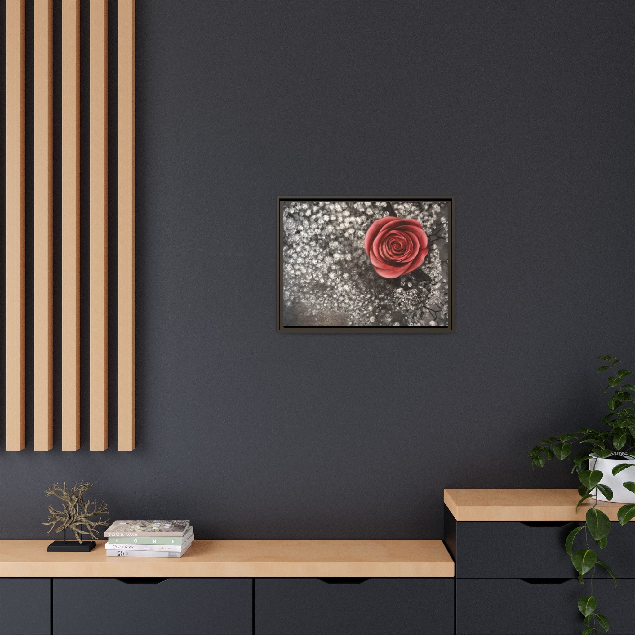 Artist Rose Wall Print