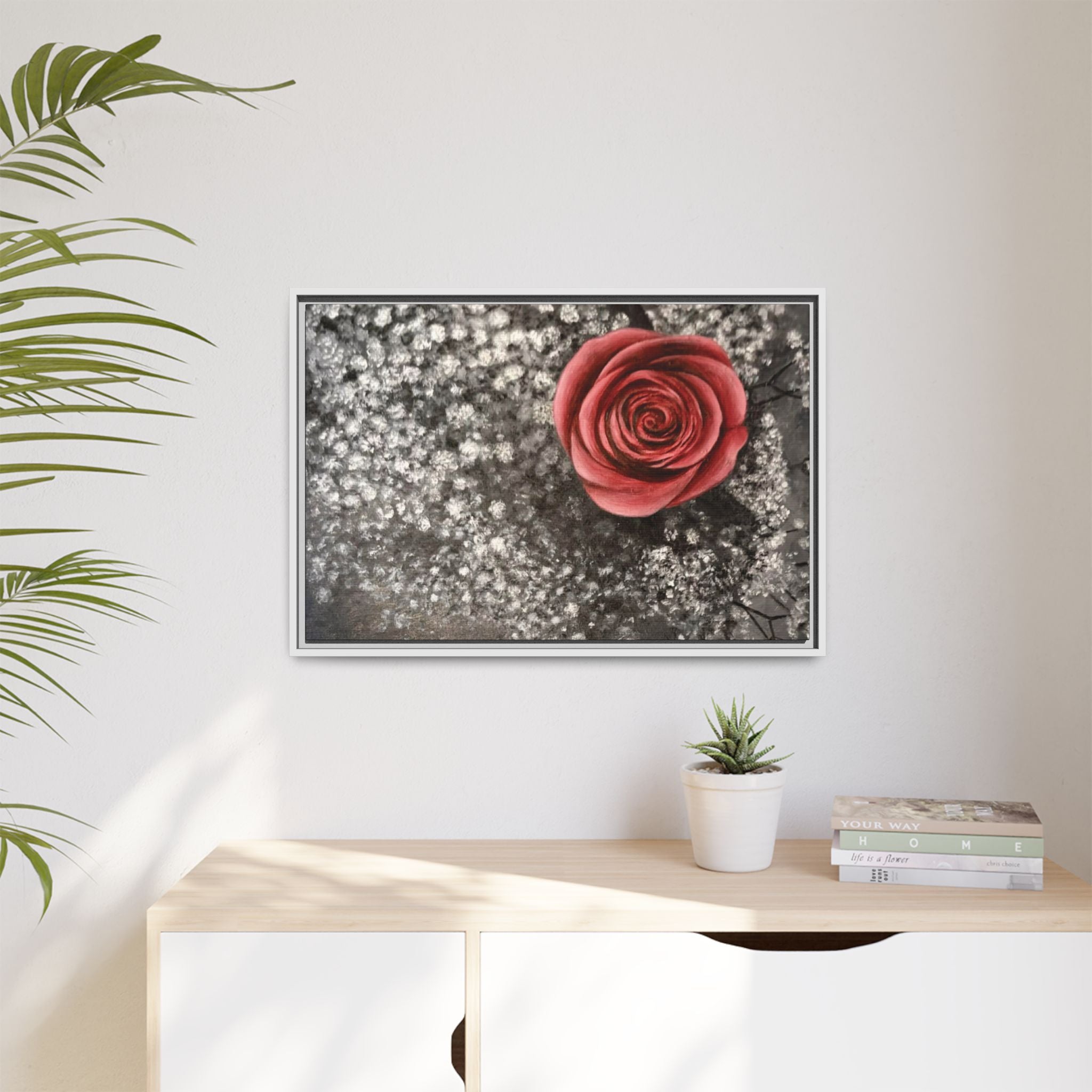 Artist Rose Wall Print