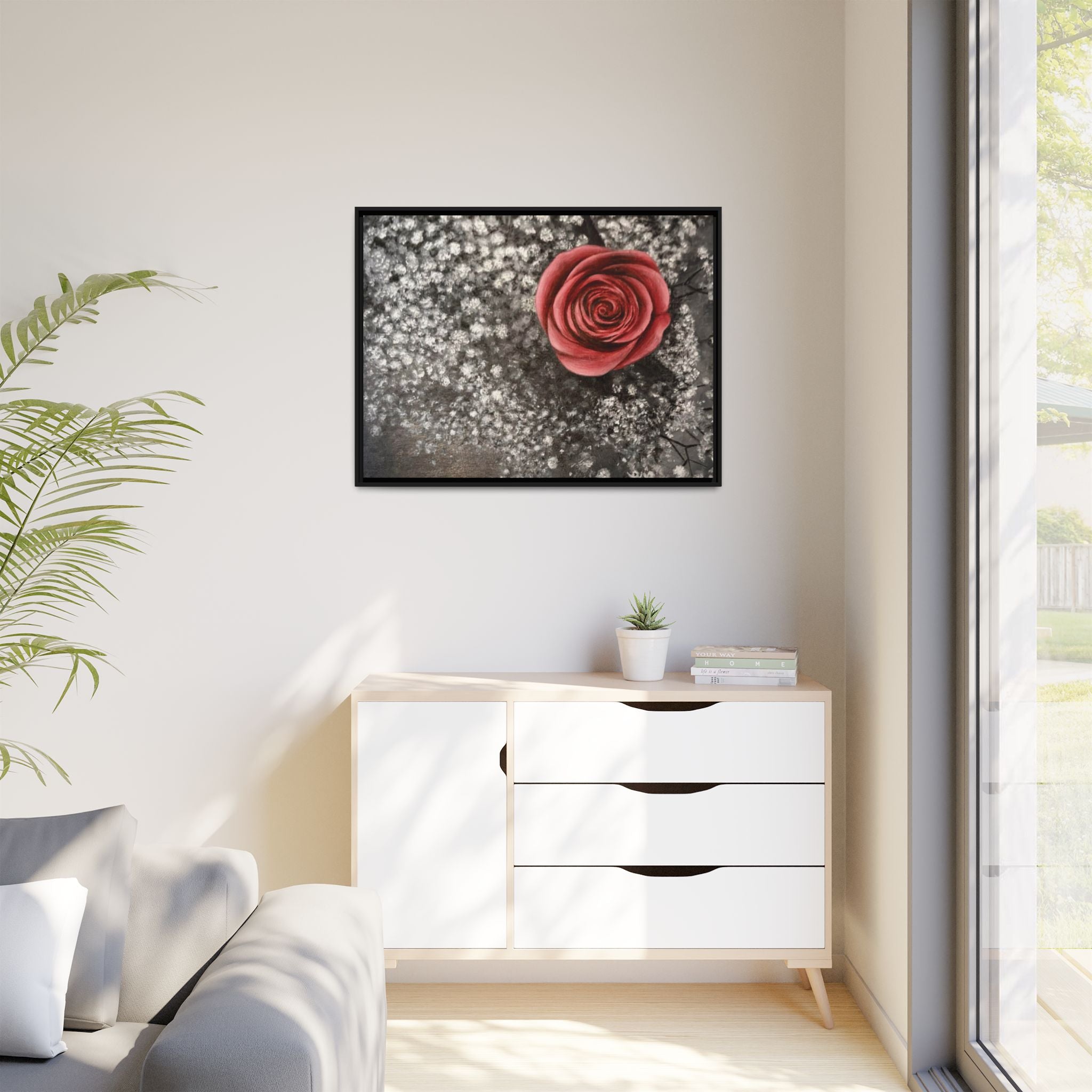 Artist Rose Wall Print