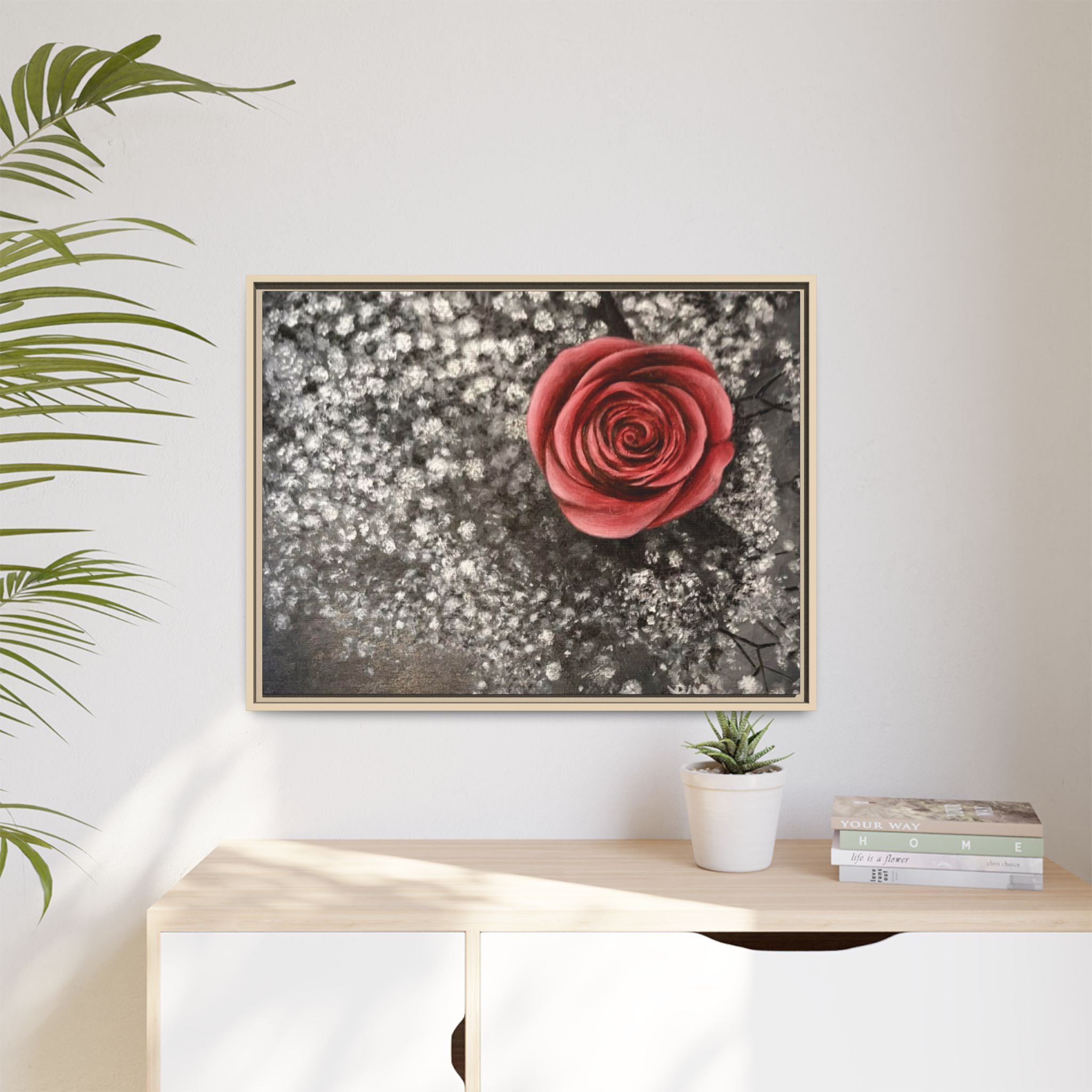 Artist Rose Wall Print