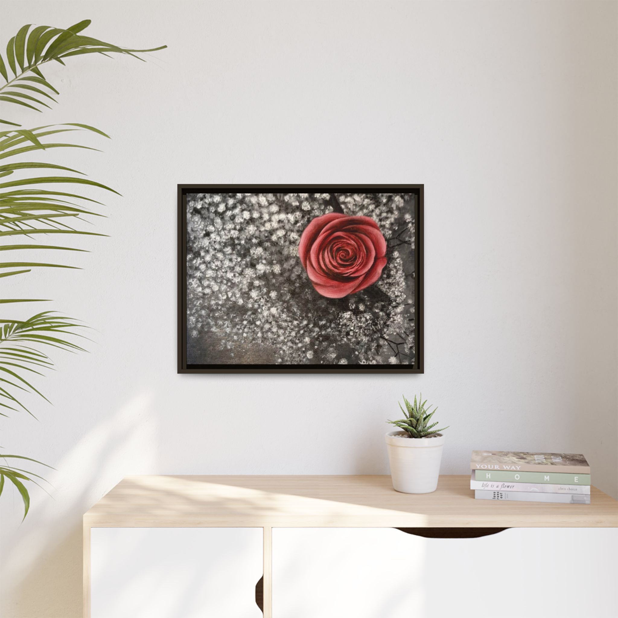 Artist Rose Wall Print