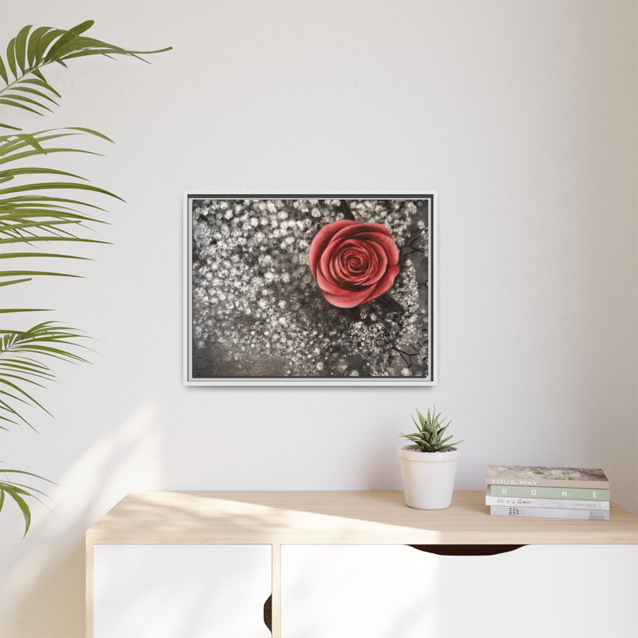 Artist Rose Wall Print