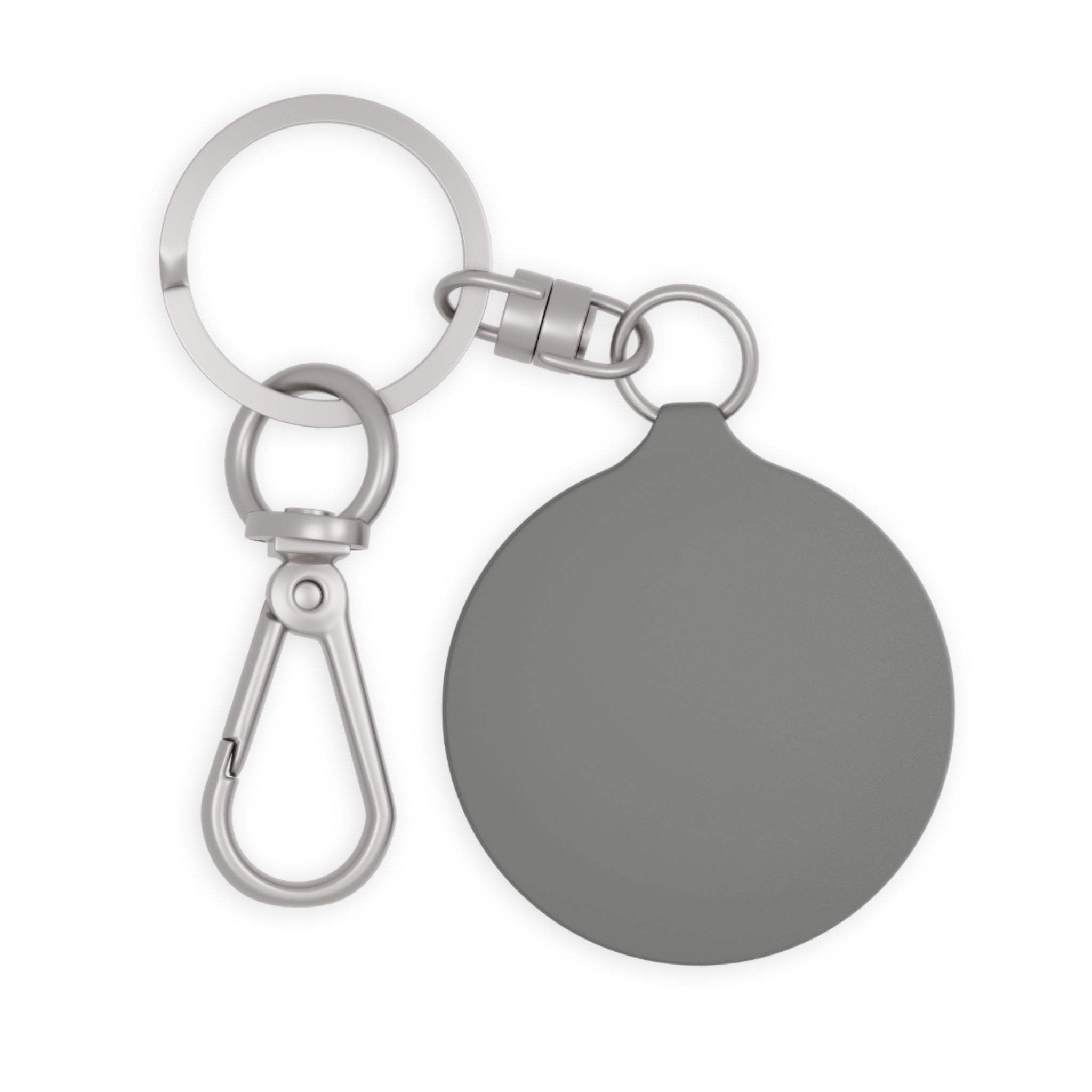 Blue Crab Watercolor Keychain Tag