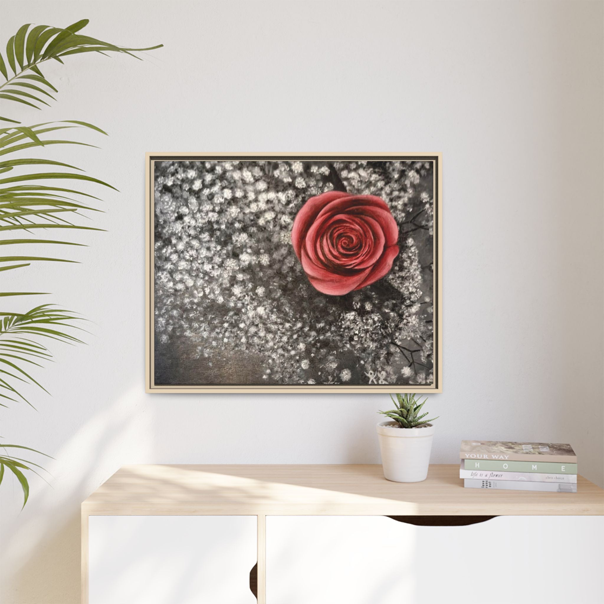 Artist Rose Wall Print