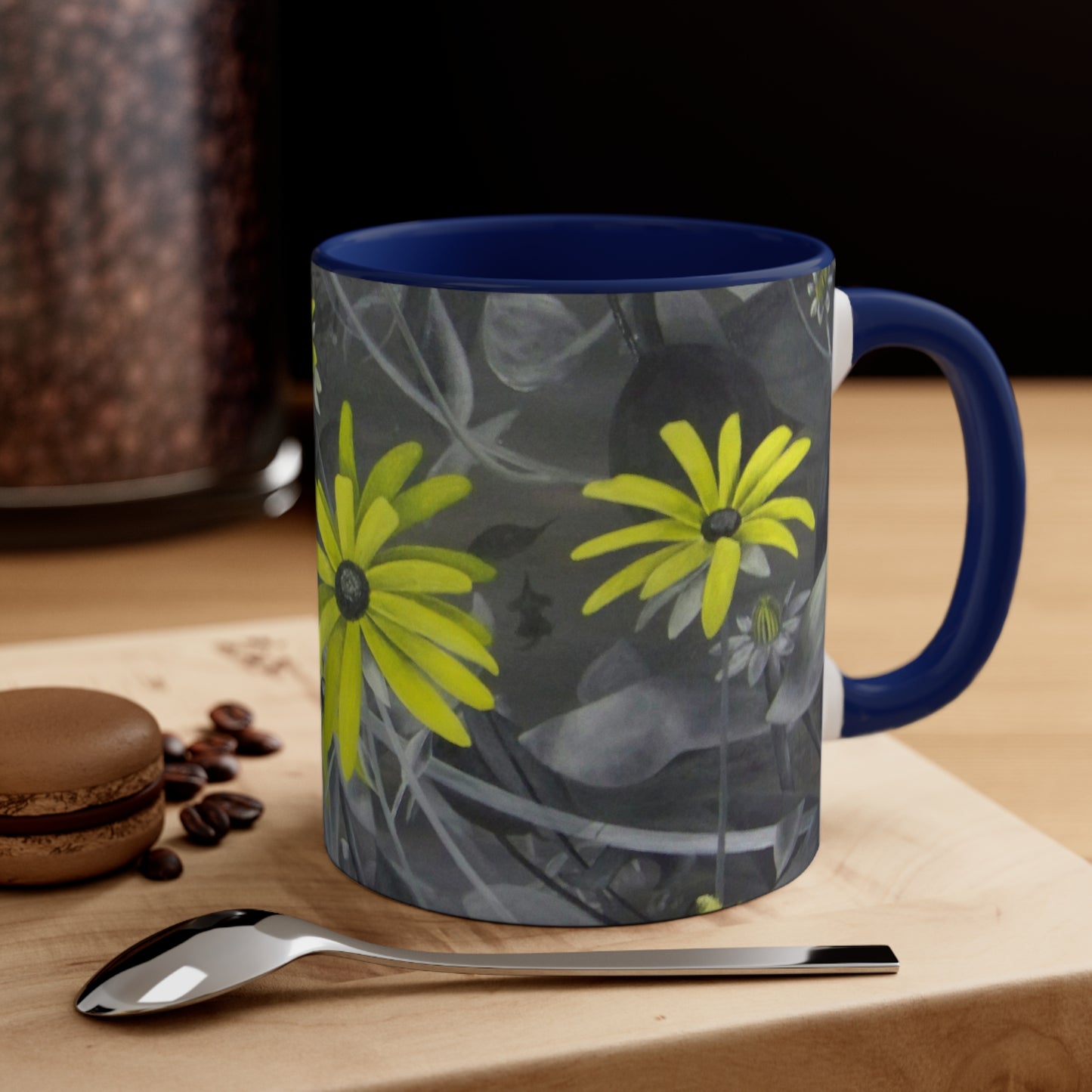 Le Daisy Accent Coffee Mug, 11oz