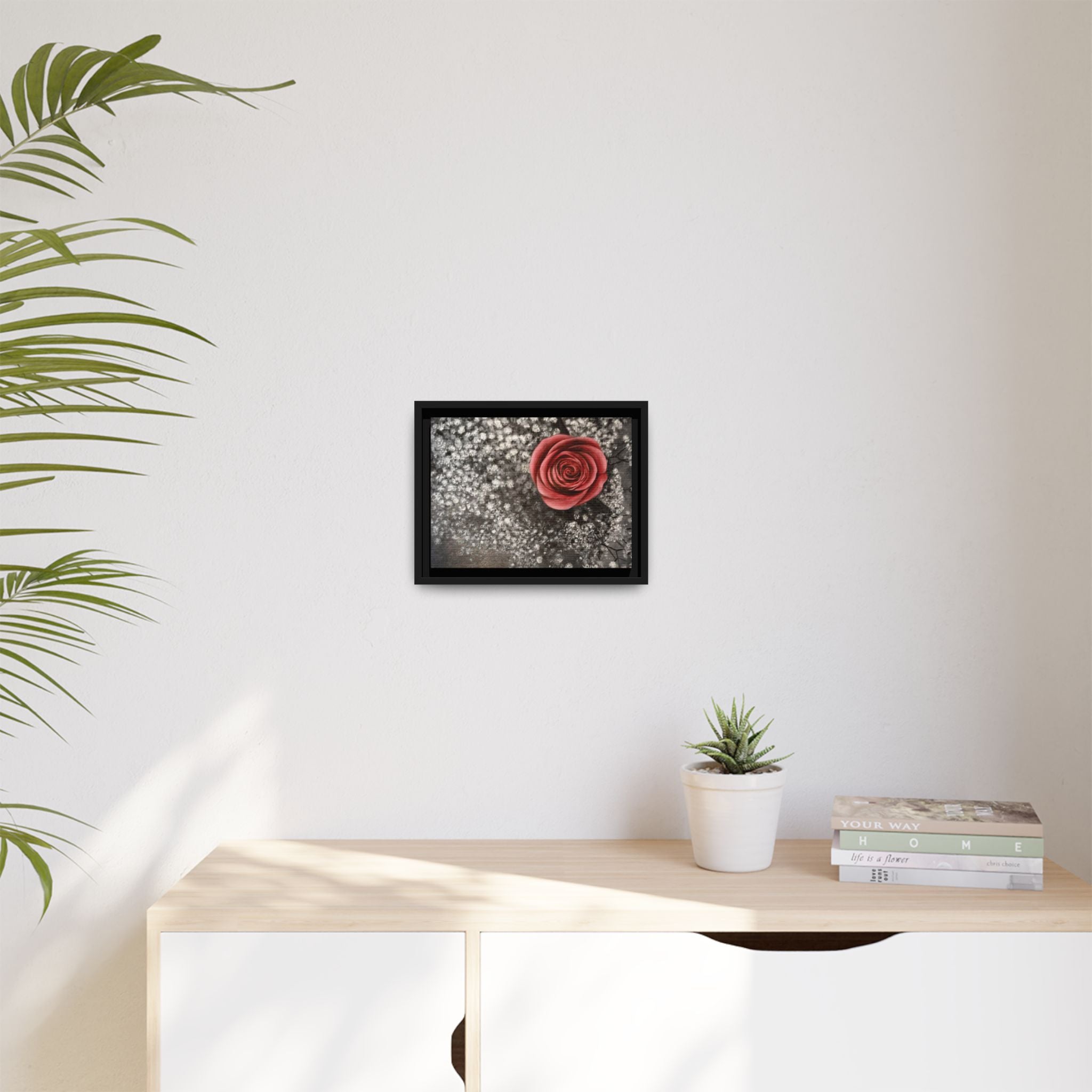 Artist Rose Wall Print