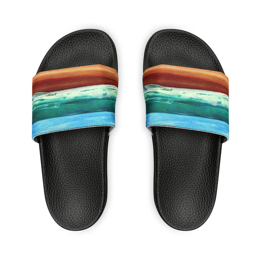 E, Dogwood Trail Youth Beach Slide Sandals