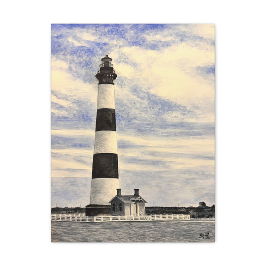 Bodie Island Lighthouse Canvas Gallery Wraps