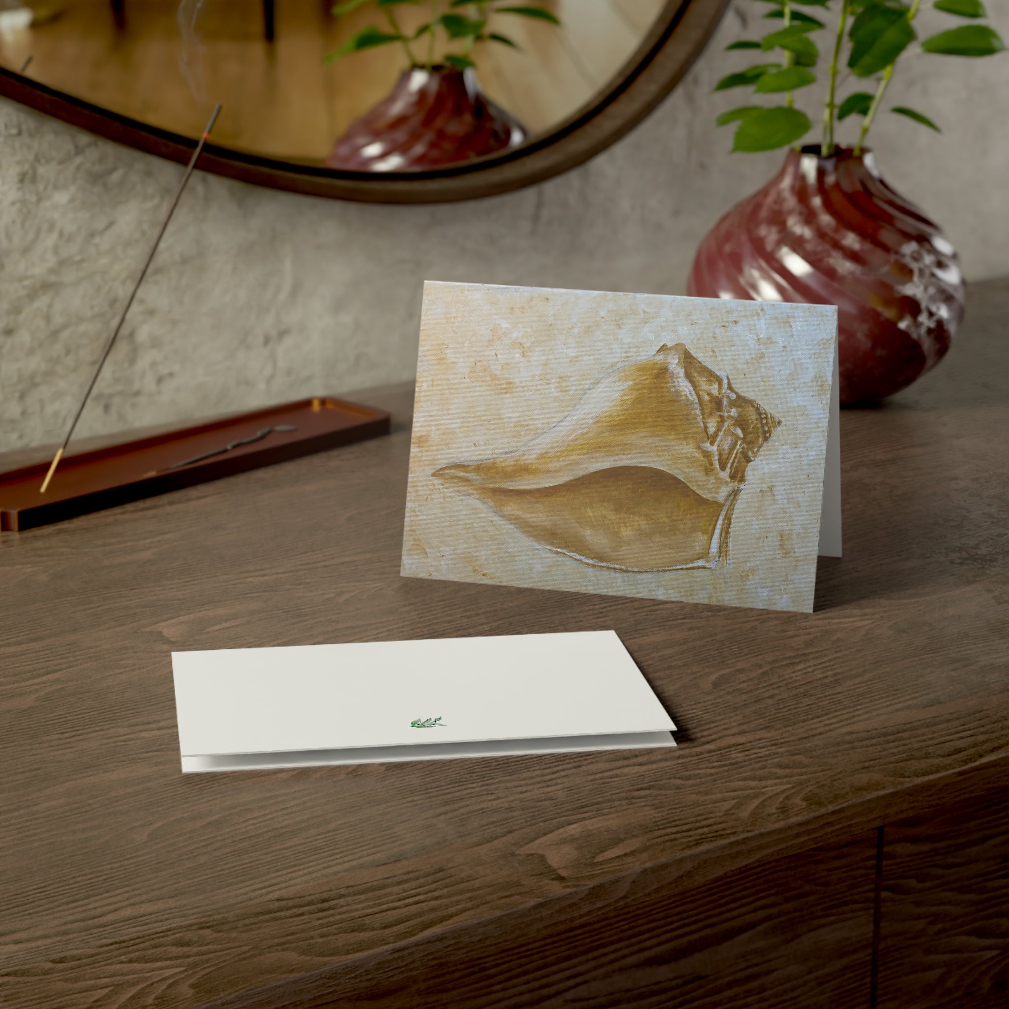 Shell #1 Greeting Cards (1, 10, 30, and 50pcs)