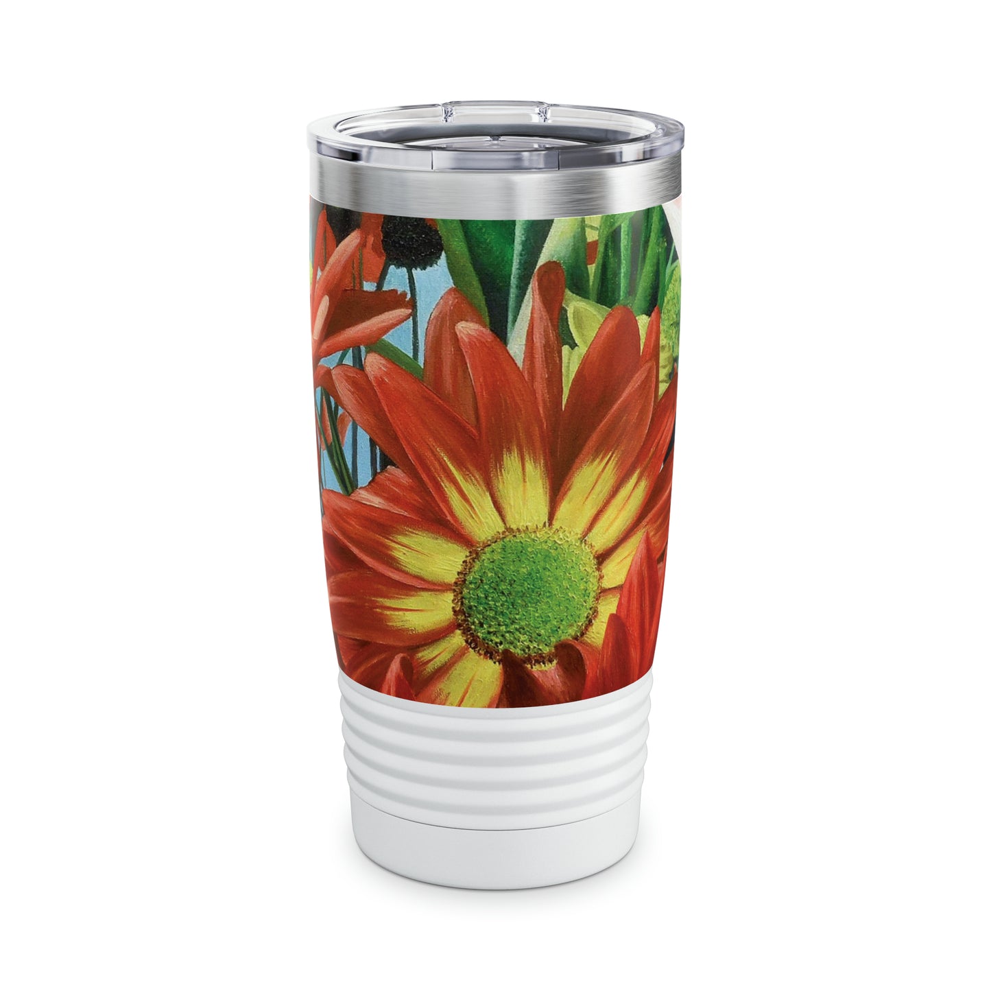 Bunch Of Flowers Ringneck Tumbler, 20oz