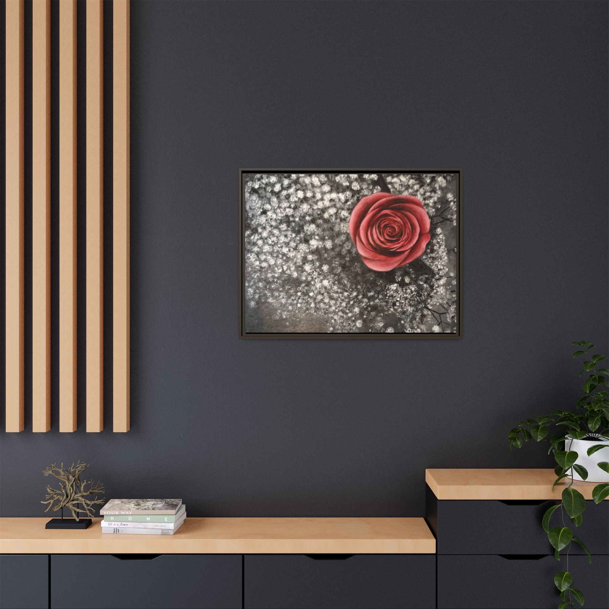 Artist Rose Wall Print