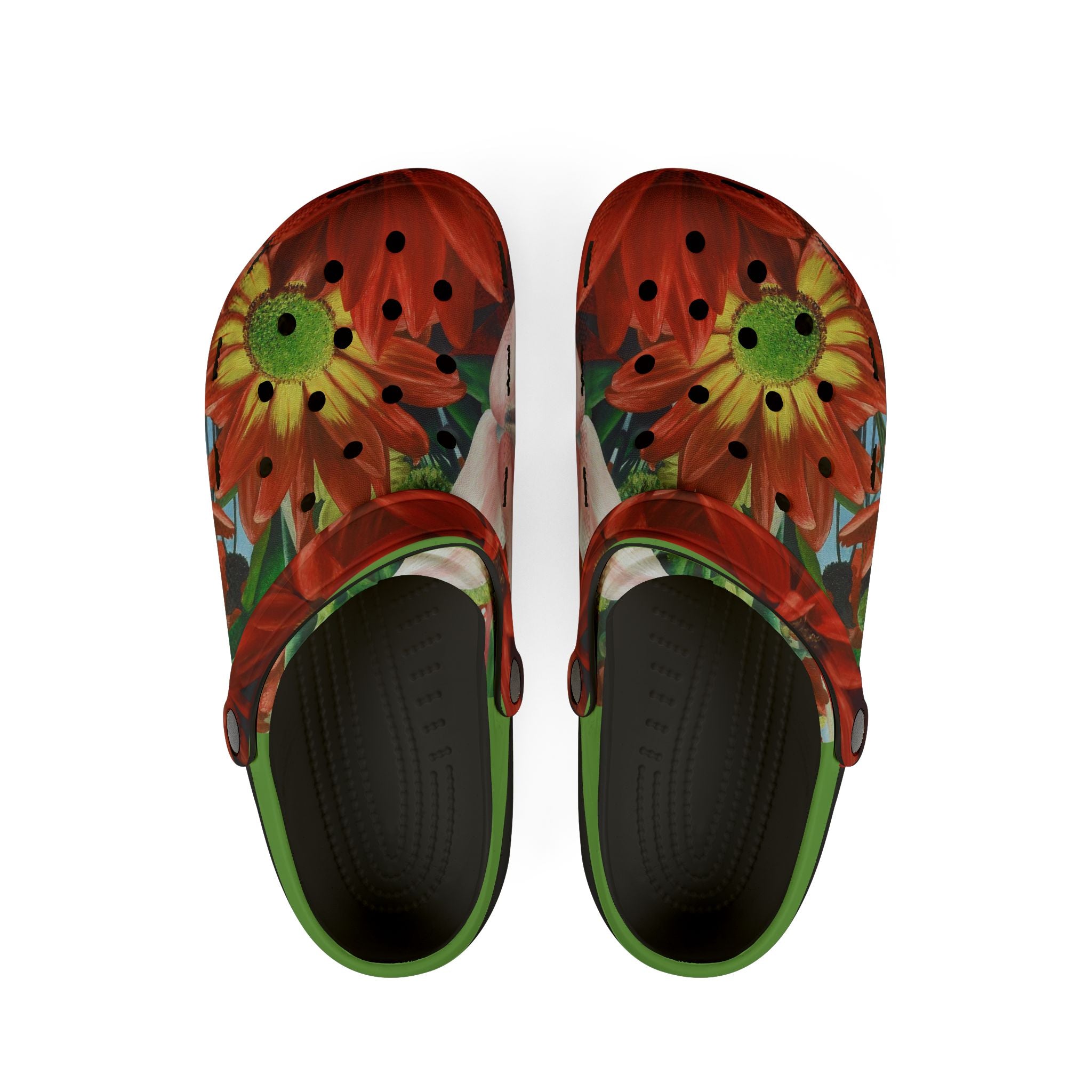 Bunch of Flowers Clogs shoes