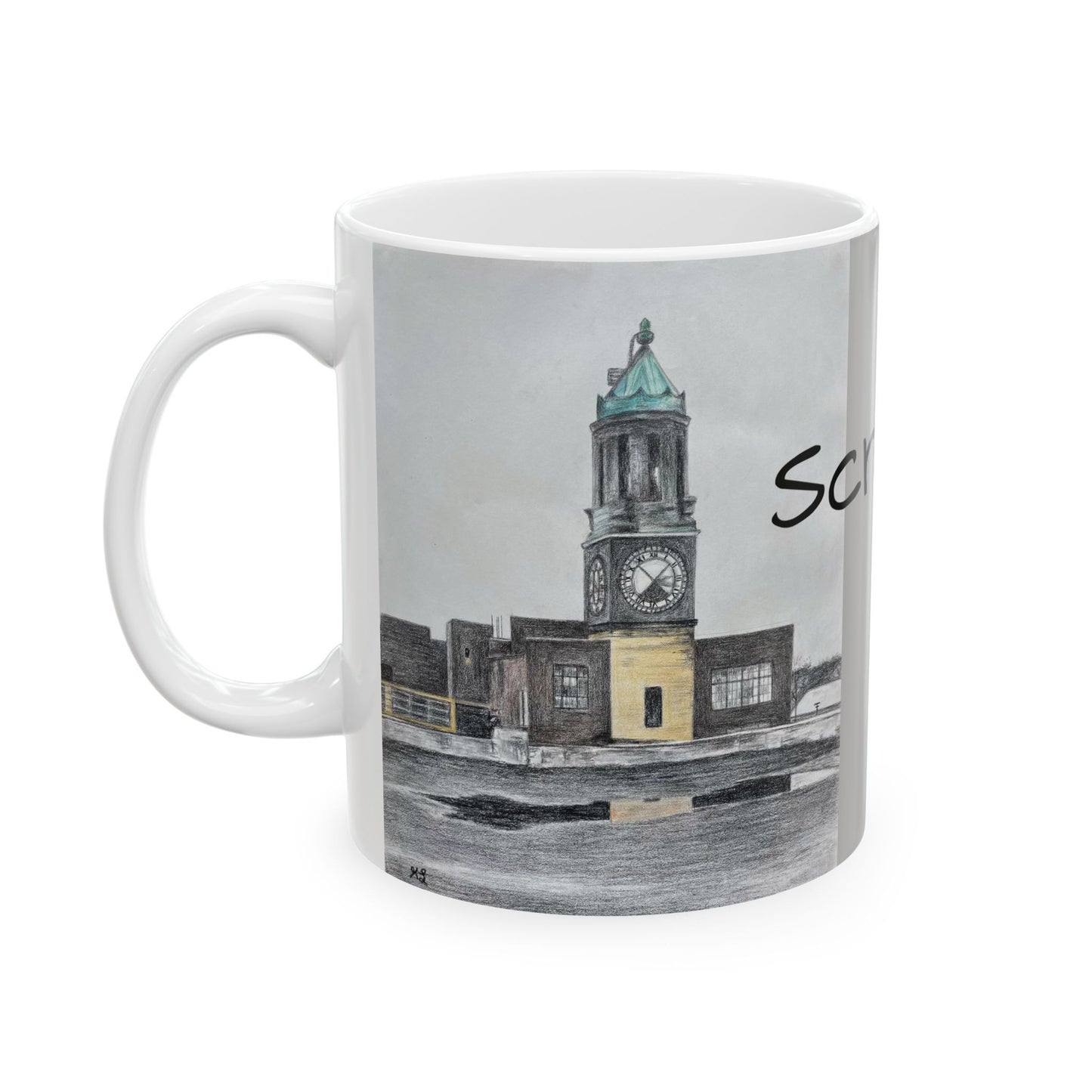 Scranton PA Lace Company Ceramic Mug, (11oz, 15oz)