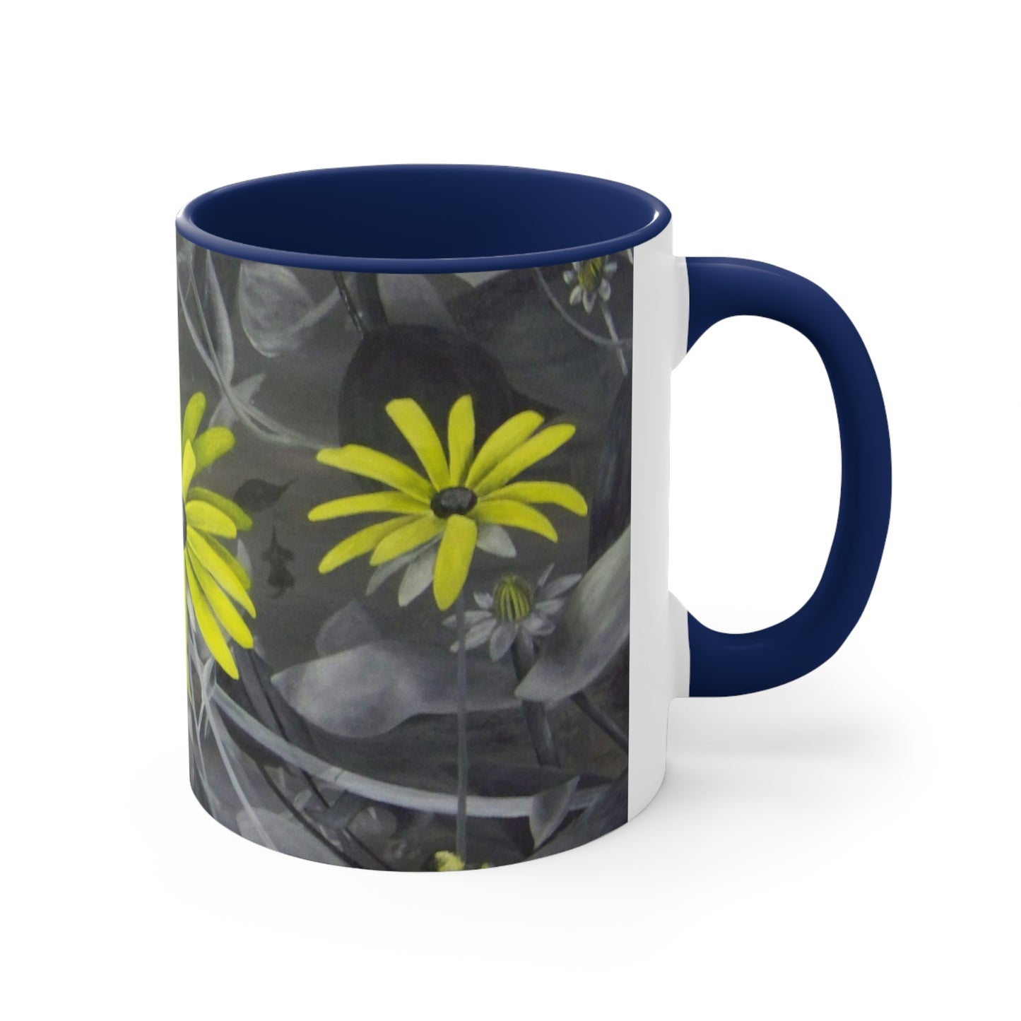 Le Daisy Accent Coffee Mug, 11oz