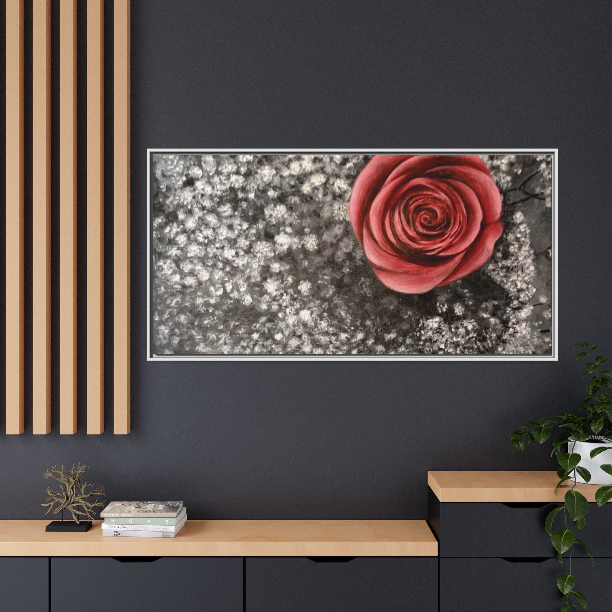Artist Rose Wall Print