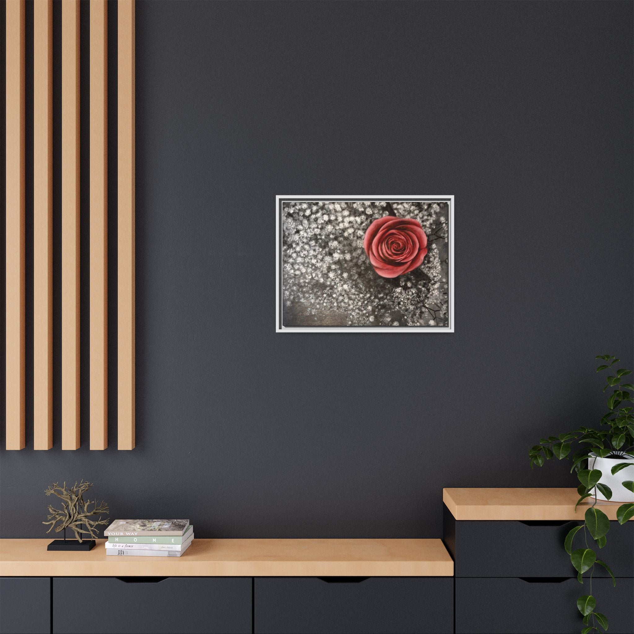 Artist Rose Wall Print