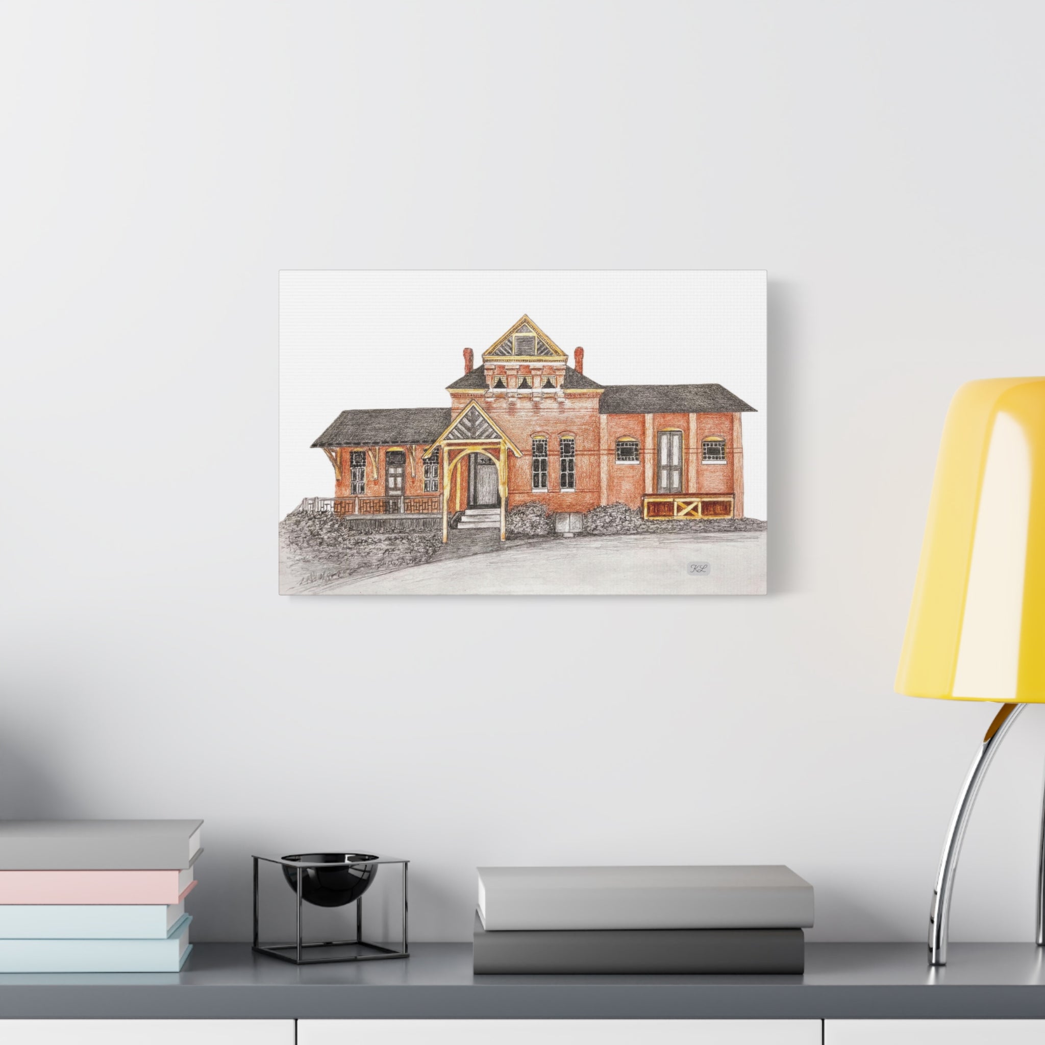 Sykesville Station Canvas Wall Art