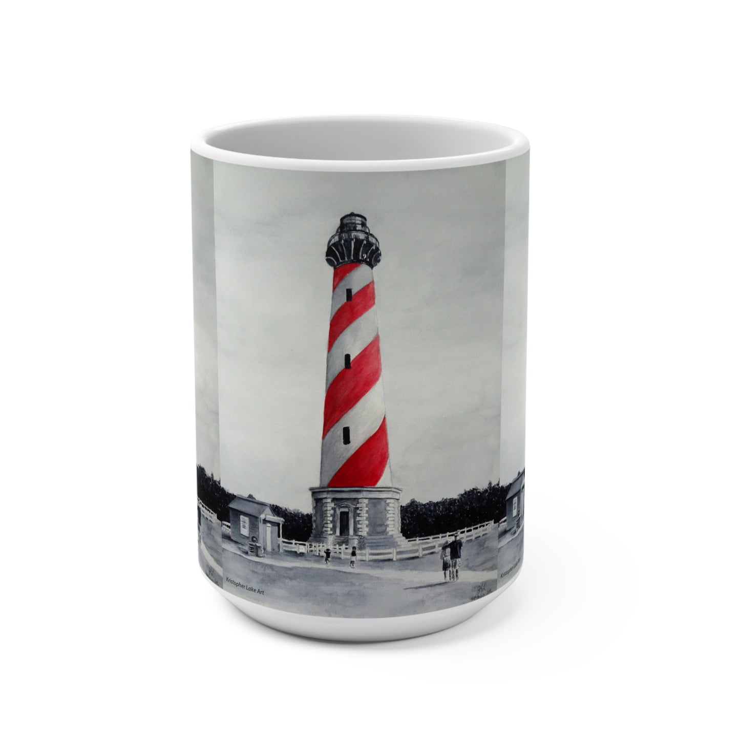 Hatteras Lighthouse Surreal Mug 15oz