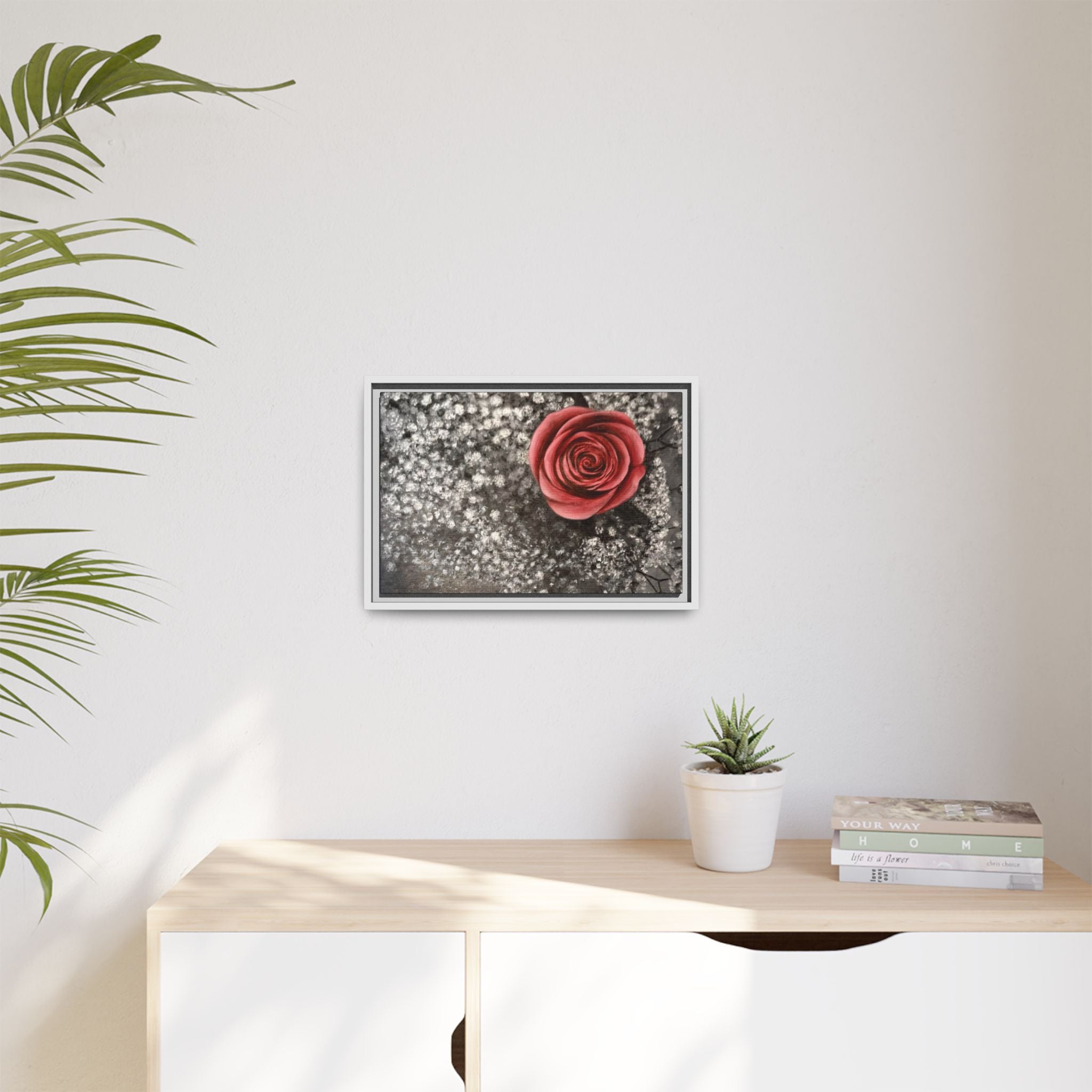 Artist Rose Wall Print