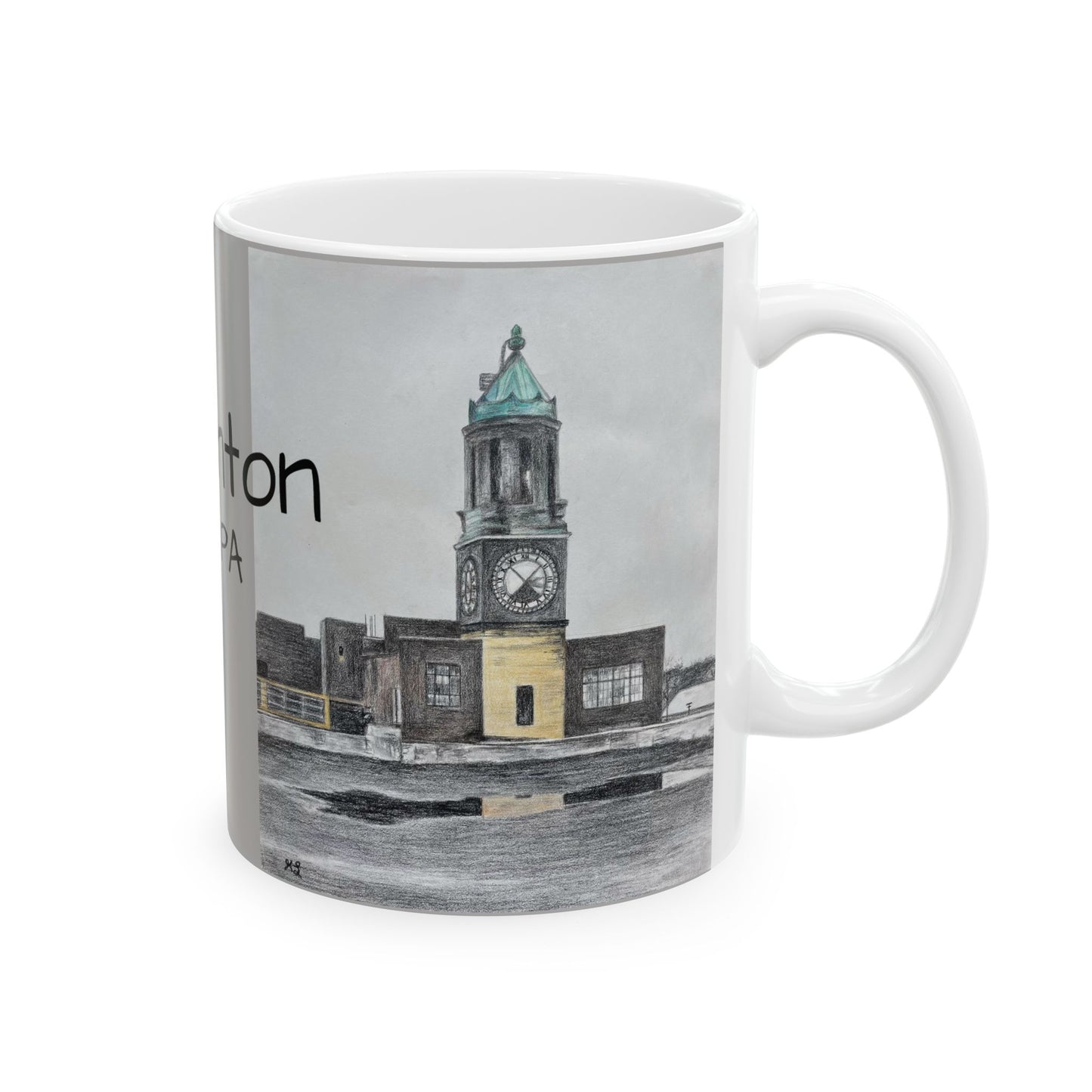 Scranton PA Lace Company Ceramic Mug, (11oz, 15oz)